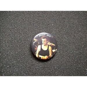 Adam And The Ants ADAM ANT New Wave Button BADGE Pin 1980s ORIGINAL Tank Top